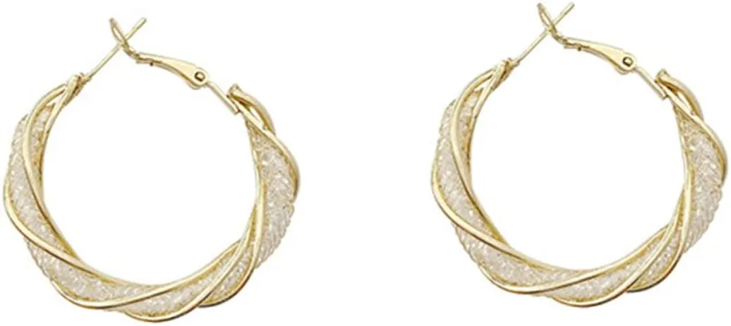1 Pair Circle Hollow Earrings Costume Jewelry for Women Womens Earrings Earings for Women Earrings for