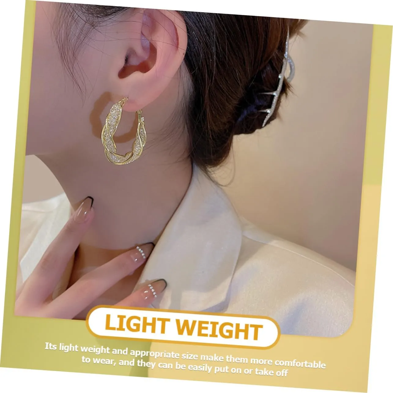 1 Pair Circle Hollow Earrings Costume Jewelry for Women Womens Earrings Earings for Women Earrings for