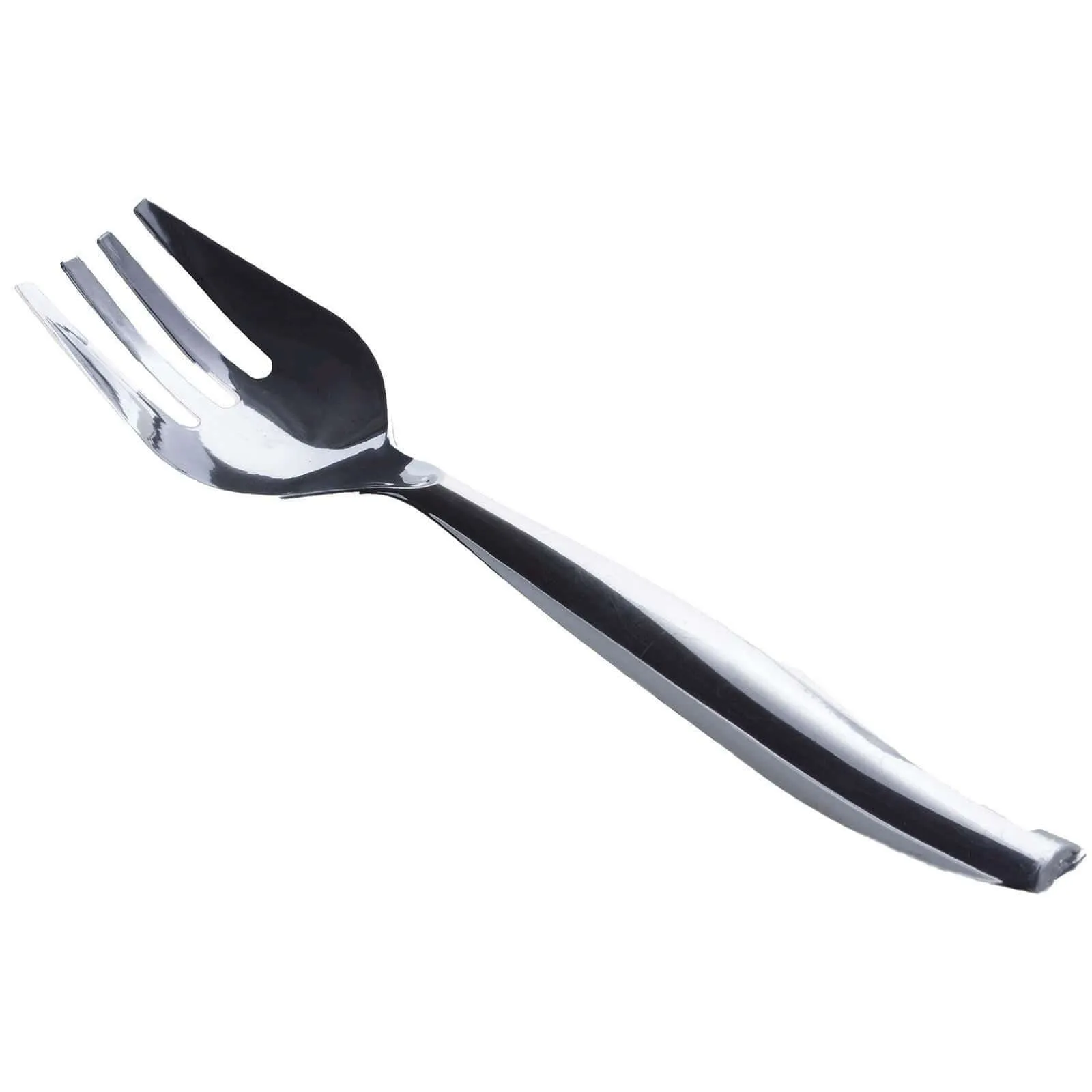 10" Silver Large Serving Forks, Heavy Duty Plastic Serving Forks