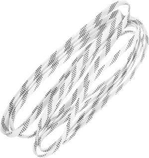 1Pair Ice Skates Laces Polyester Replacement Shoelaces for Roller Skates Sneakers Shoes Durable Easy to Use Footwear Accessories