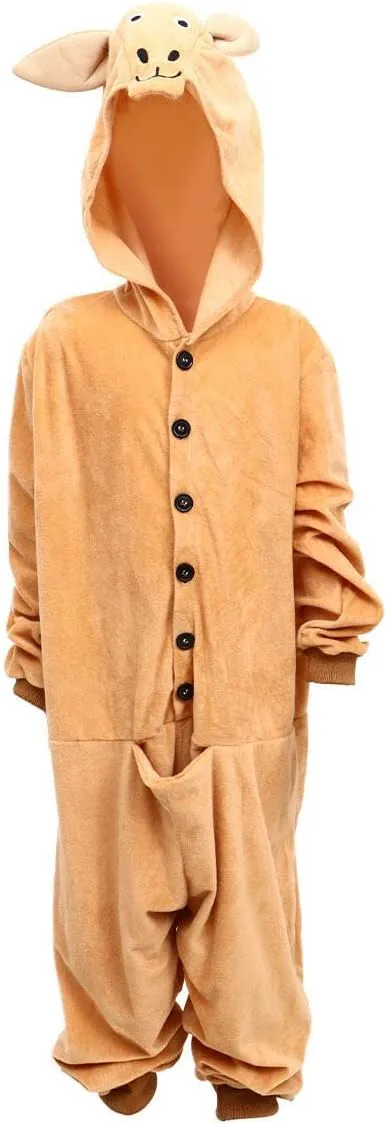 1Pc Halloween Jumpsuits Cosplay Kangaroo Clothes Performance Garment