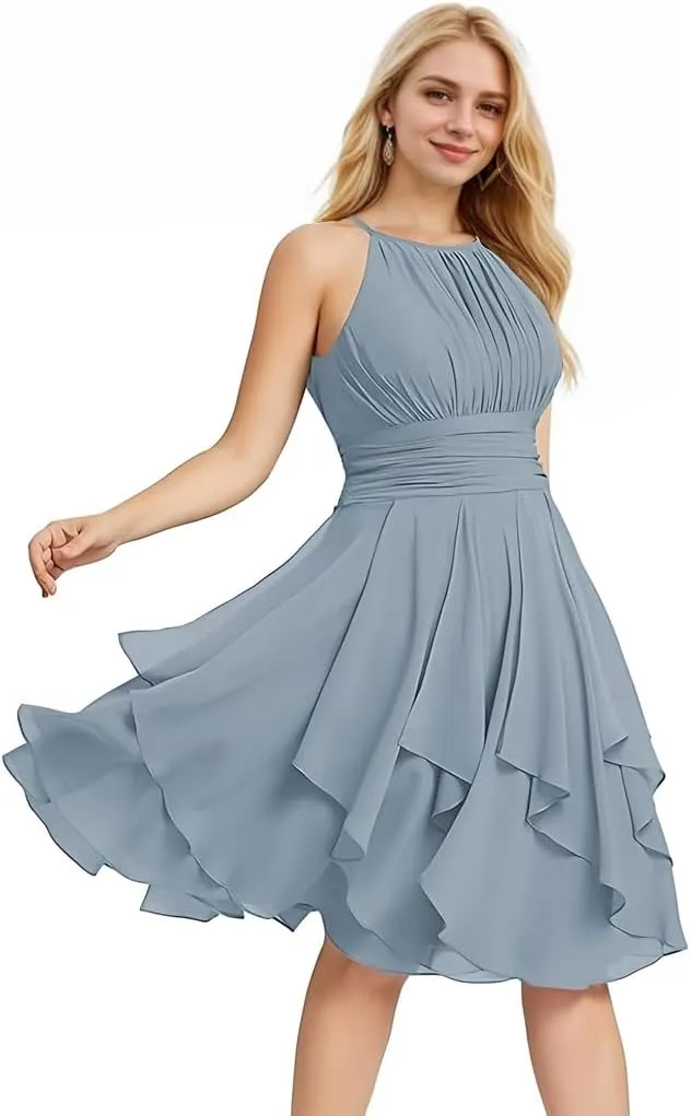 2025 Wedding Guest Dresses for Women Country Bridesmaid Dresses Short Formal Evening Prom Party Gown