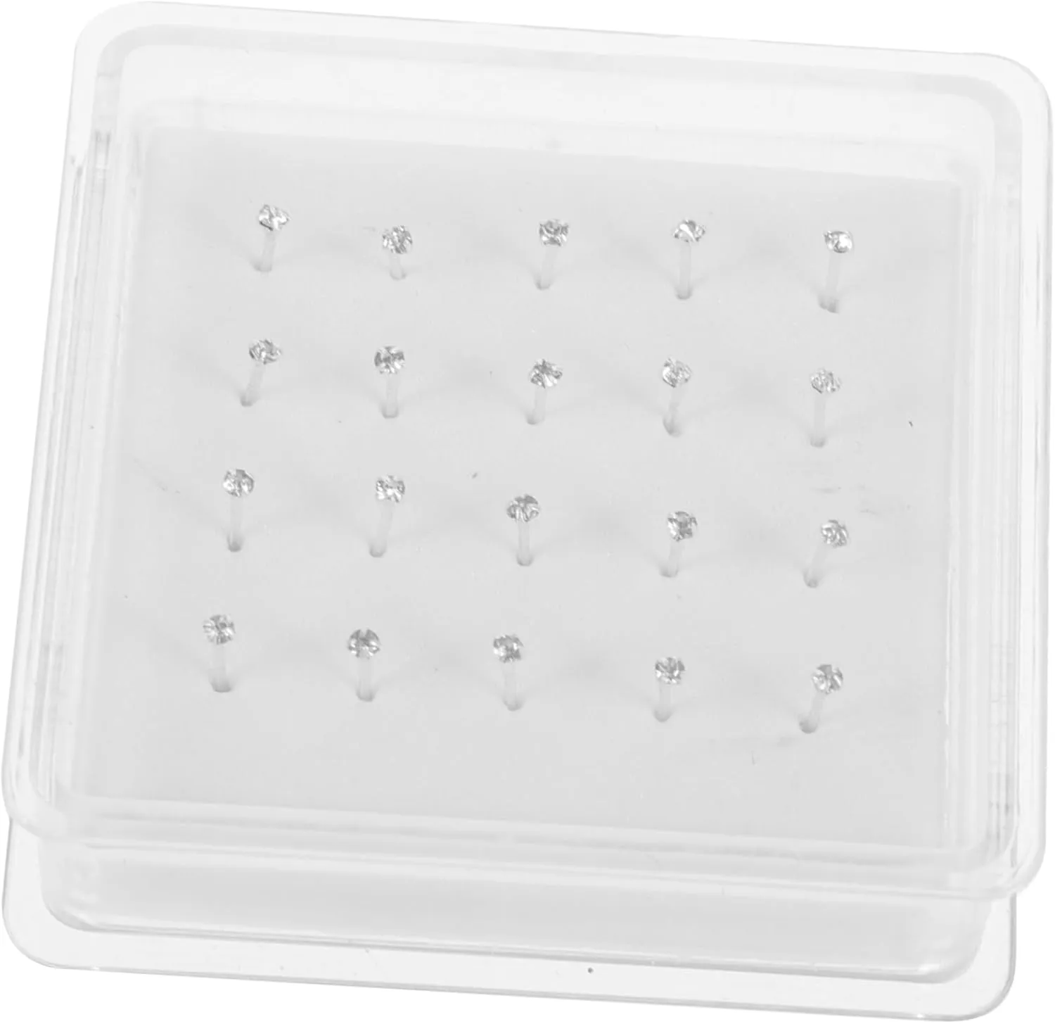20Pcs Cartilage Nose Studs Unique Metal Nose Jewelry for Women Smooth and Shiny Appearance for Giving and Everyday Wear