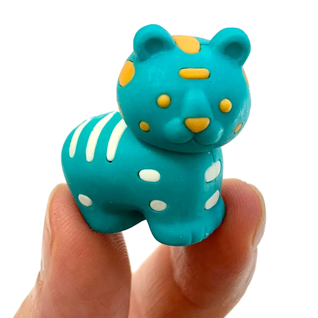 38457 Iwako Colorz Tiger -12 sets of 5 Erasers