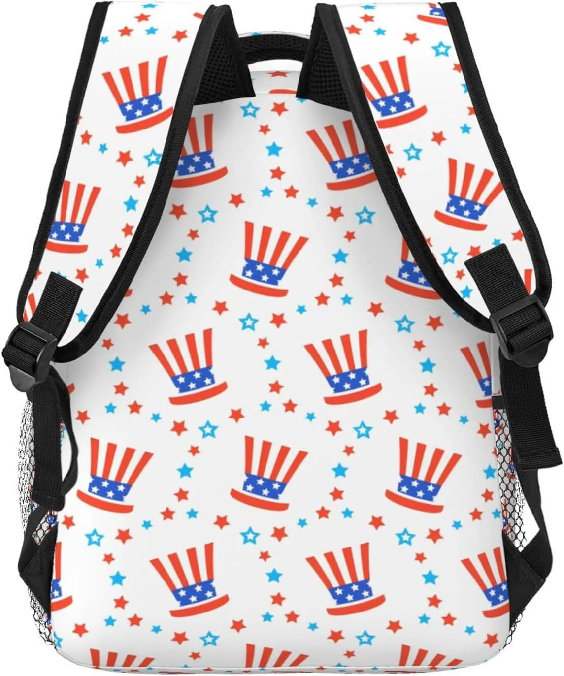 4th July Travel Laptop Backpack for Women Lightweight College Backpack Adjustable Fits 15.6 Inch Laptop Bag Waterproof for Work