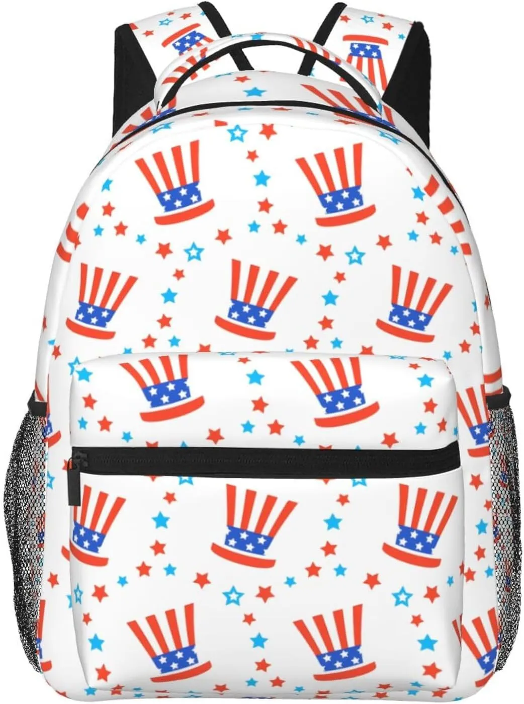 4th July Travel Laptop Backpack for Women Lightweight College Backpack Adjustable Fits 15.6 Inch Laptop Bag Waterproof for Work