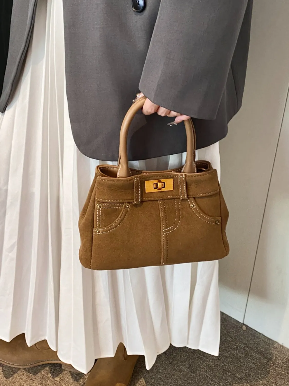 Adjustable Strap Double-Use Handbag
