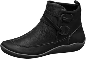 AMDBEL Ankle Boots for Women Wide Width, Arch Support Ankle Boots for Women Womens Low Heel Fashion Lace Up Zipper Booties Slip On Fall Winter Short Booties Chelsea Boots Women Platform Boots