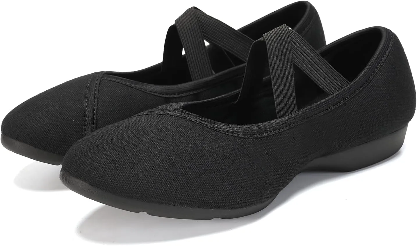 AOQUNFS Womens Latin Dance Shoes Close Toe Ballroom Dance Practice Performance Shoes,Model XMY-JCD