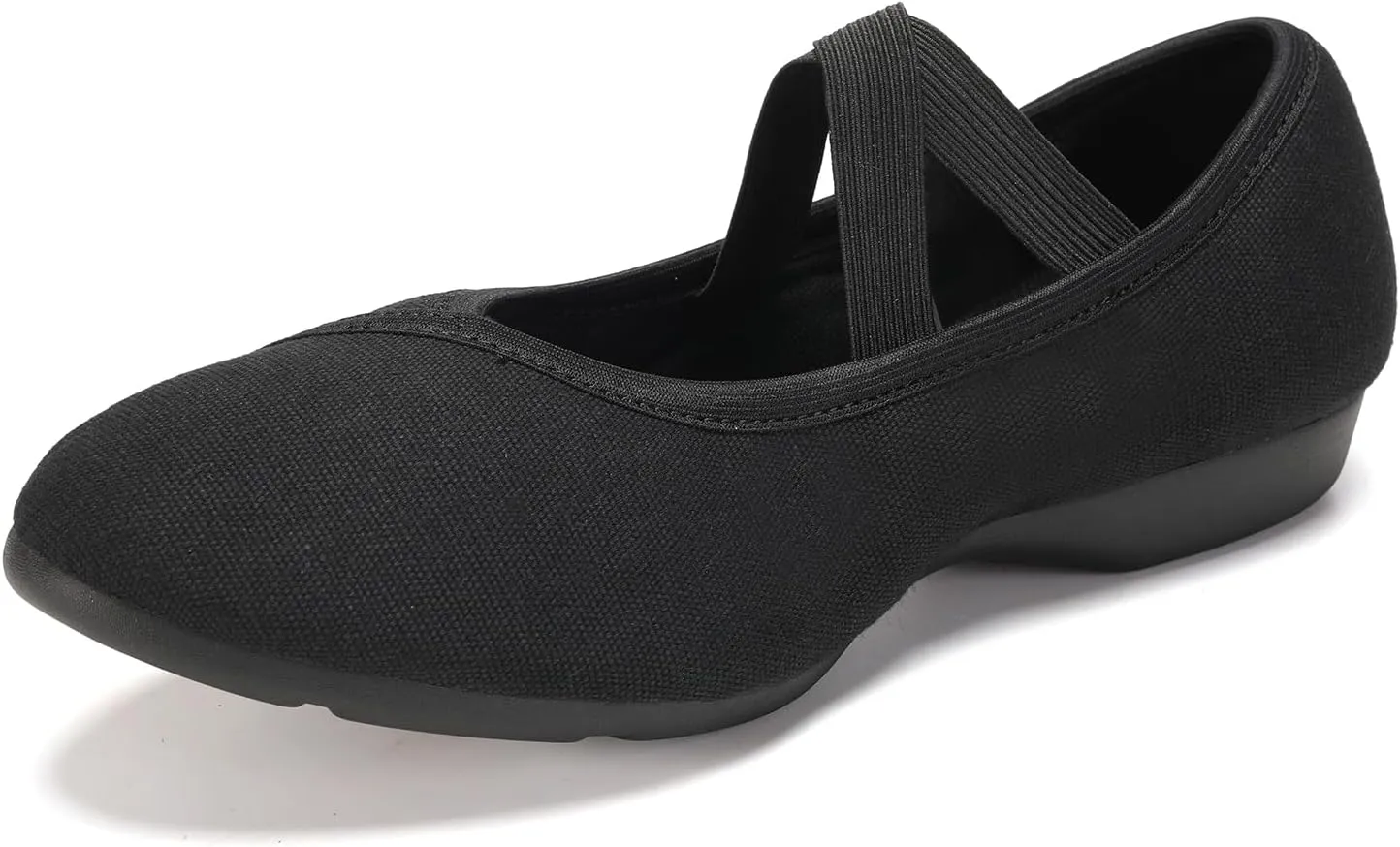 AOQUNFS Womens Latin Dance Shoes Close Toe Ballroom Dance Practice Performance Shoes,Model XMY-JCD