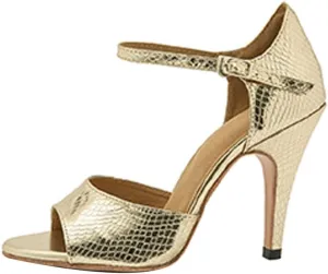 AOQUNFS Women's Latin Dance Shoes Open Toe Ballroom Salsa Tango Dance Performance Shoes