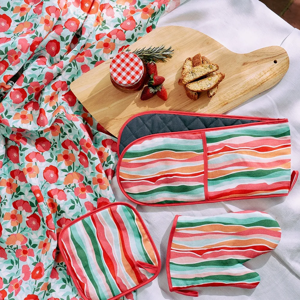 Apron - Linen - Sherbet Ribbons