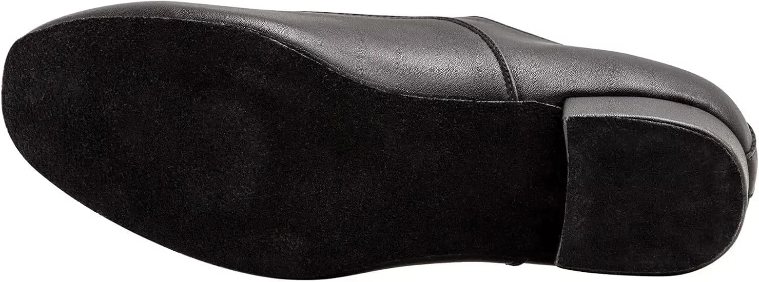 ARCLIBER Mens Dance Shoes Ballroom PU Leather Black Dancing Shoes for Men Sole Tango Salsa Latin