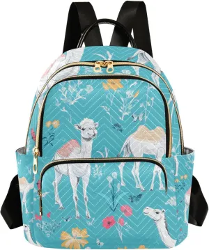 Art Camel Turquoise 14 Inch multipurpose backpacks for women backpack diaper bag for travel&work