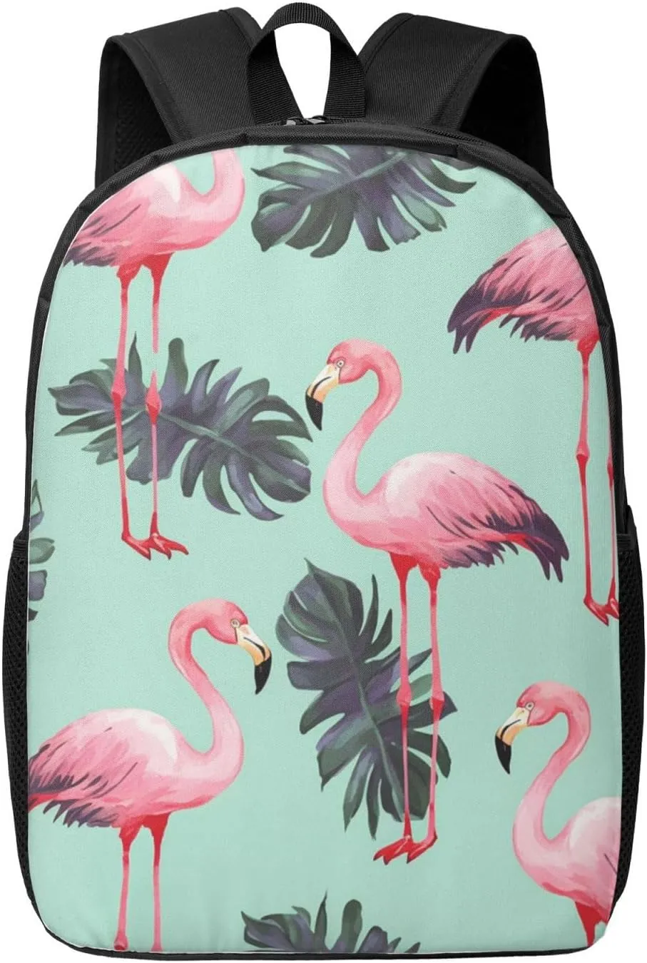 Backpack Travel Laptop Backpack for Men Women Tropical Flamingo Computer Backpacks 17 inch Casual Daypack