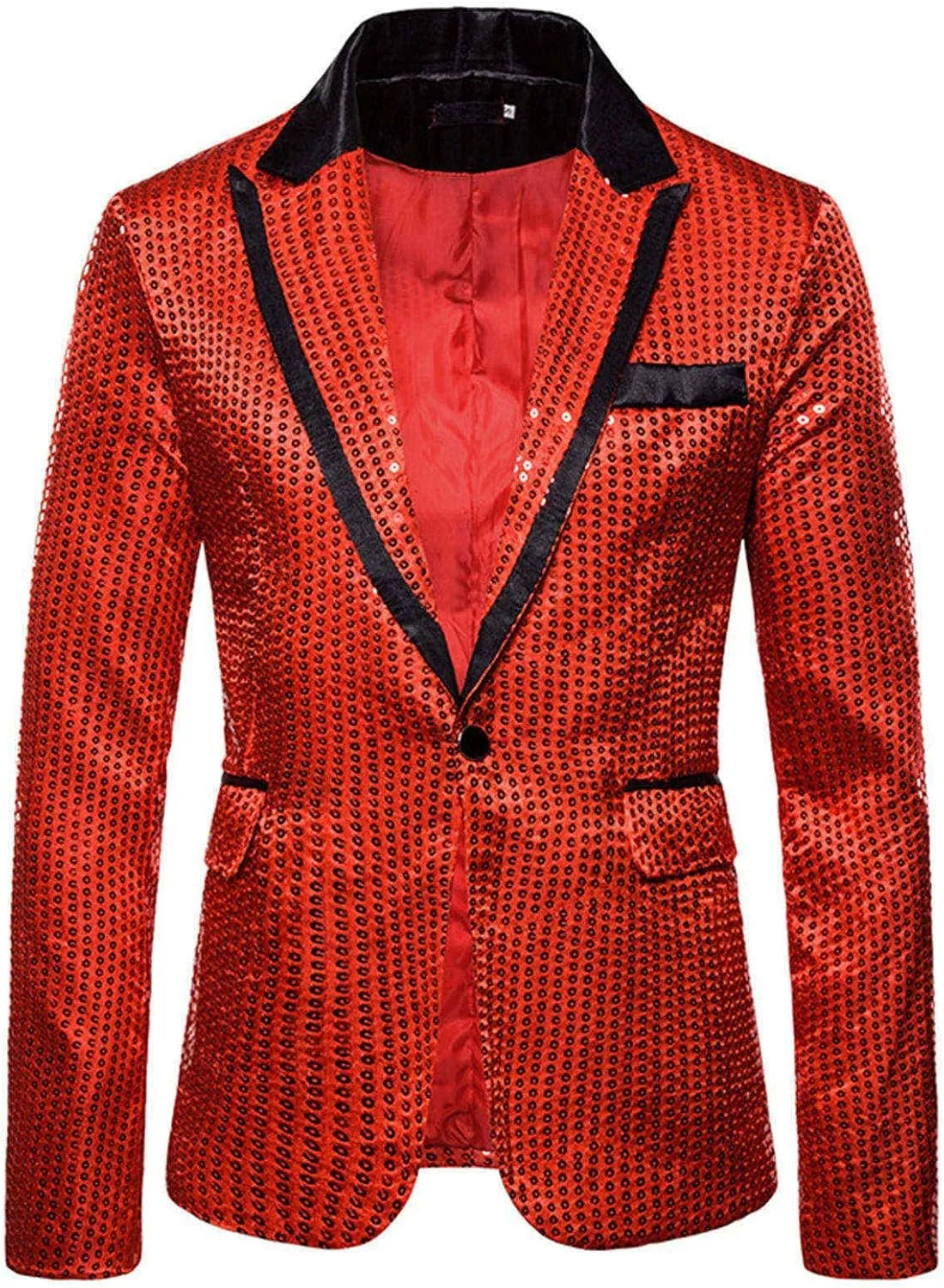 Blazers for Men Lapels Suit Casual Jacket Single-breasted Men's Printed Buckle Fashion Men's Coats Stylish Suit