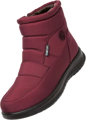 Botas De Invierno Para Mujer De Vestir Winter Dress Booties for Women 2024 Womens Warm Boots Womens Waterproof Winter Boots Womens Winter Boots Size 10 Wide Width Black of Friday Deals 2024