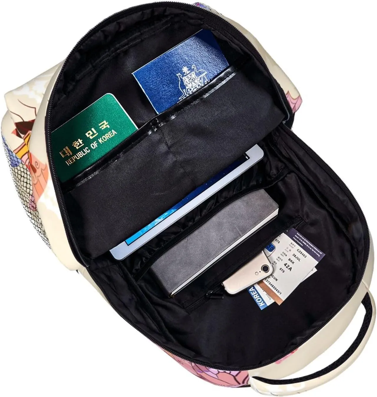 Butterfly Travel Laptop Backpack for Women Lightweight College Backpack Adjustable Fits 15.6 Inch Laptop Bag Waterproof for Men, Gym