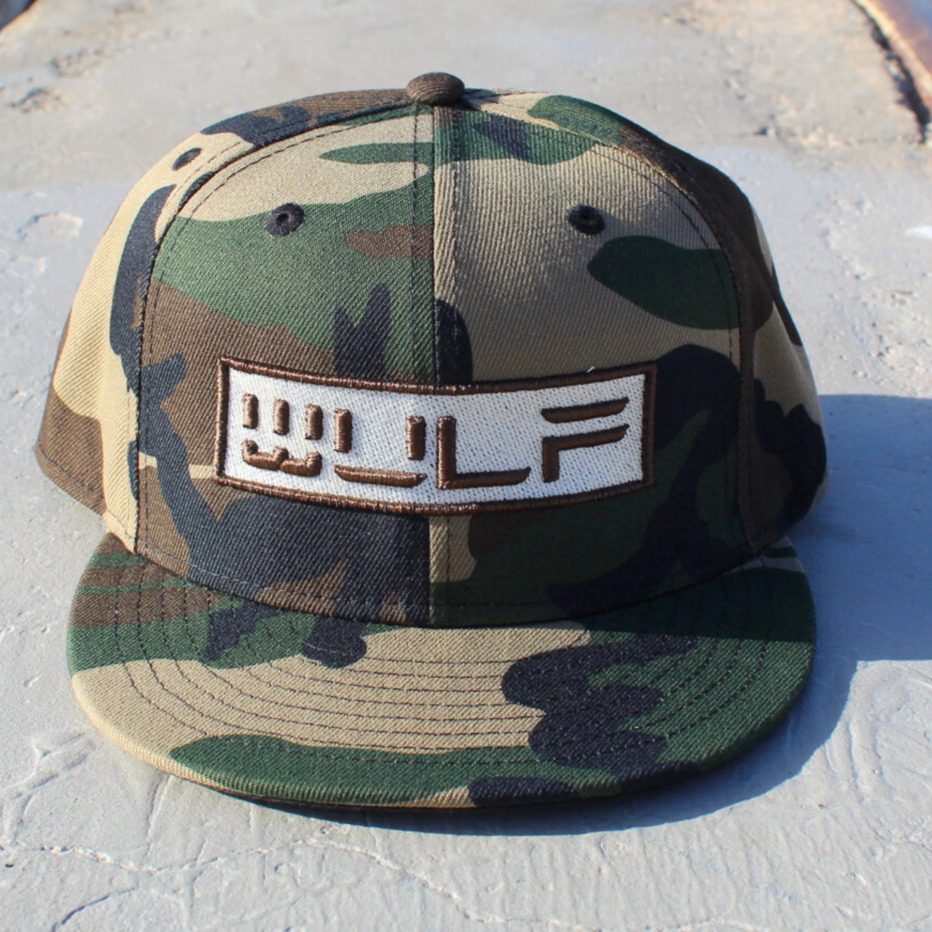 Camo Logo Snapback