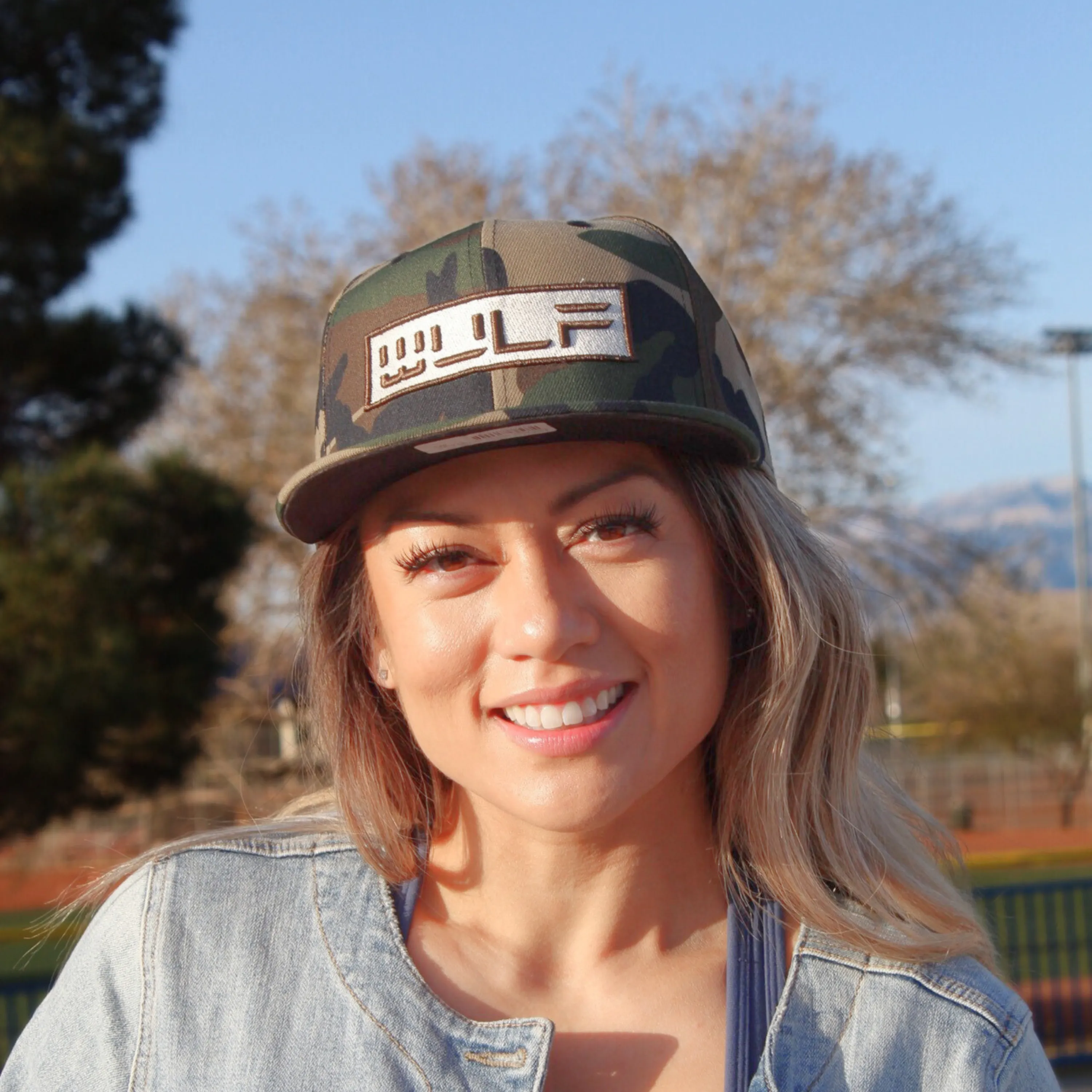 Camo Logo Snapback