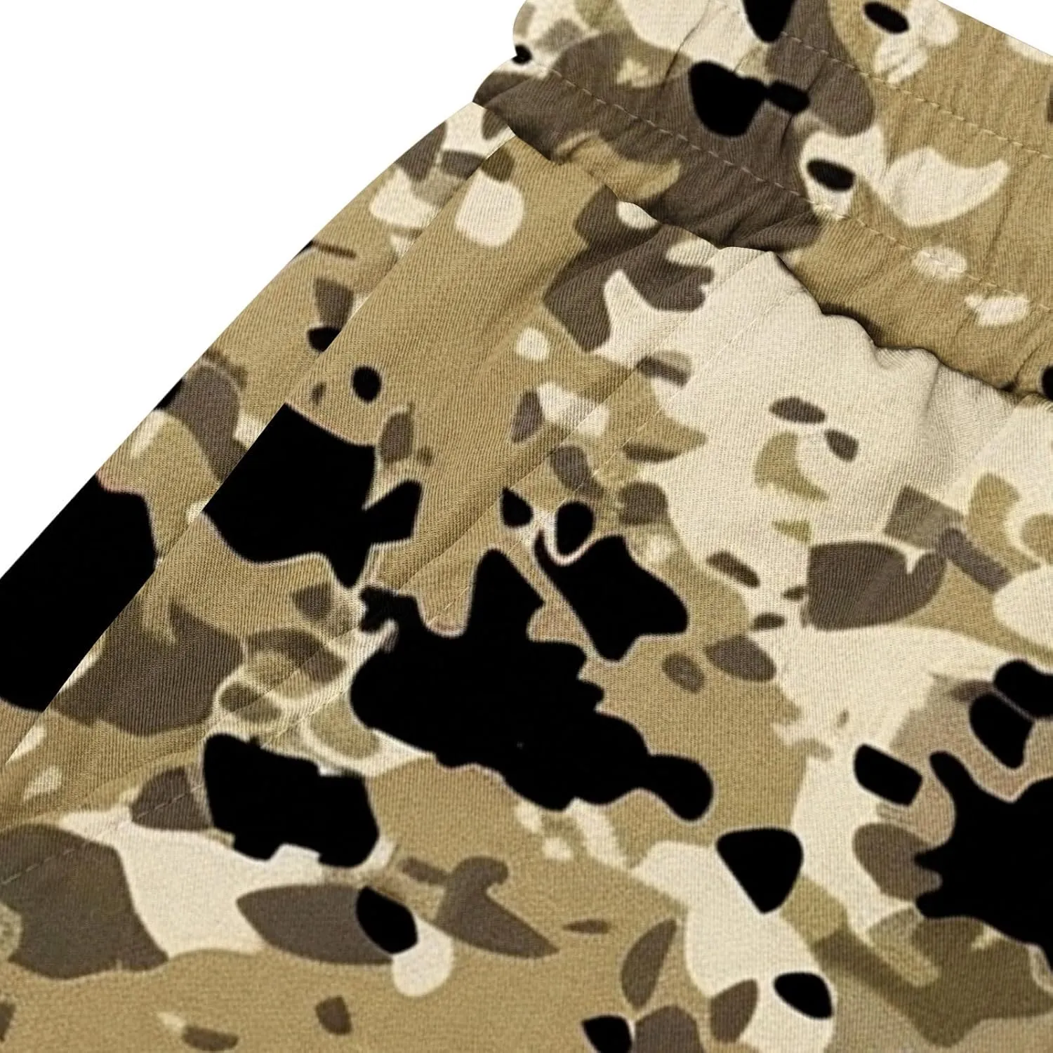 Camo Straight Leg Basic Cargo Shorts for Mens Fall Summer Loose Fit Trousers Pants Shorts Mens 2025 Y2K