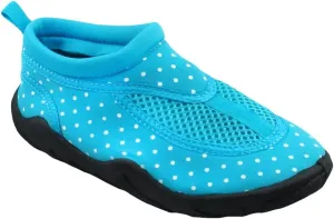 Capelli New York Neoprene & Mesh with Dots Girls Aqua Shoes Pink Combo 10/11