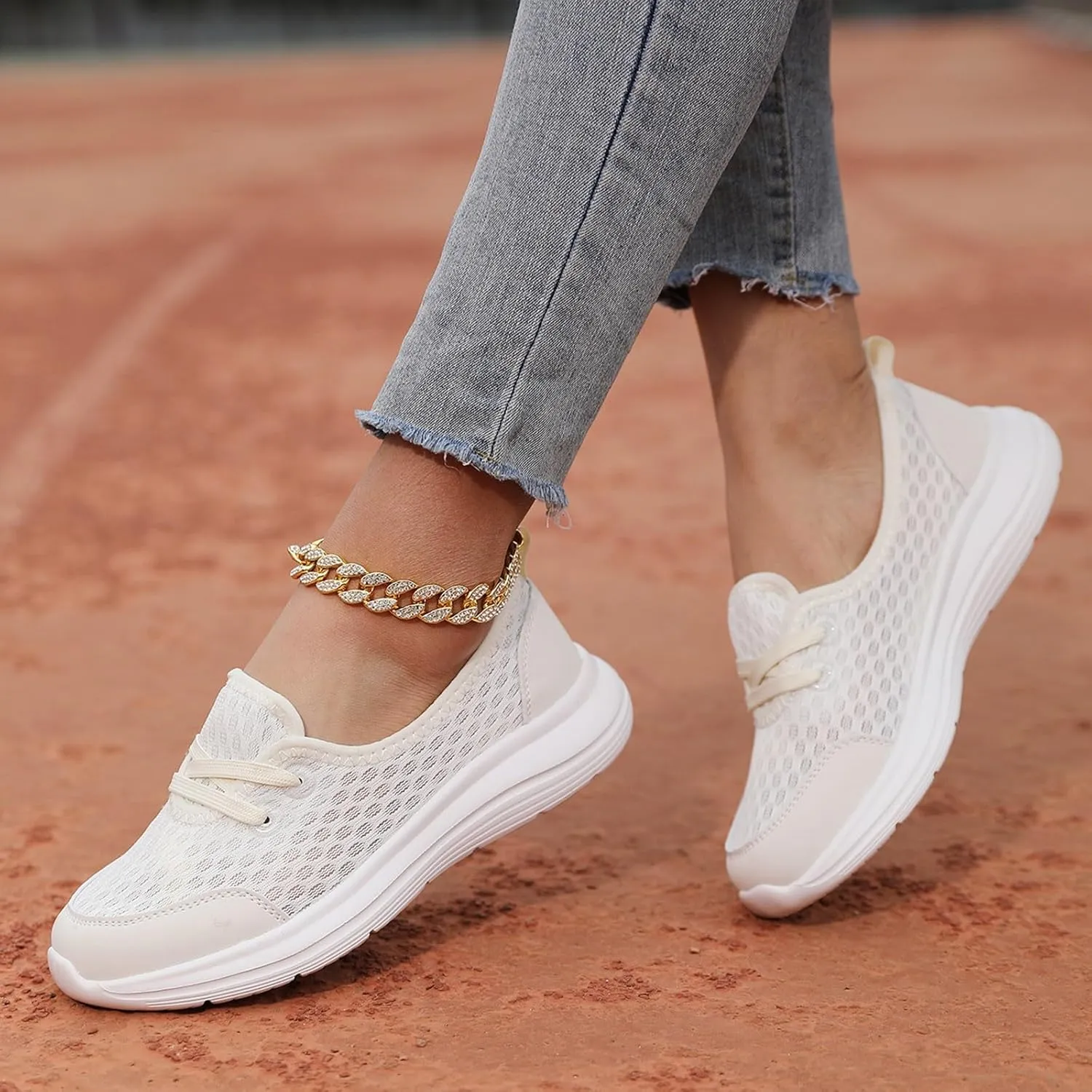 Cathalem Mesh Shoes Women Comfortable Walking Shoes Women Arch Support Orthopedic Shoes for Women Walking Shoes for Women