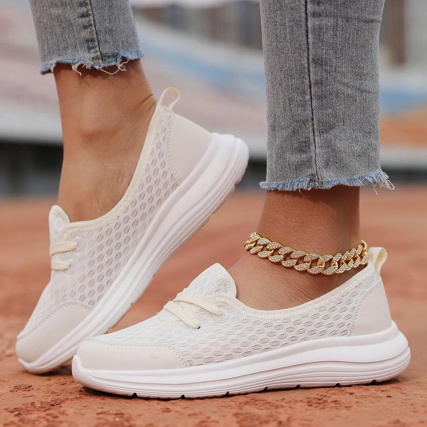 Cathalem Mesh Shoes Women Comfortable Walking Shoes Women Arch Support Orthopedic Shoes for Women Walking Shoes for Women