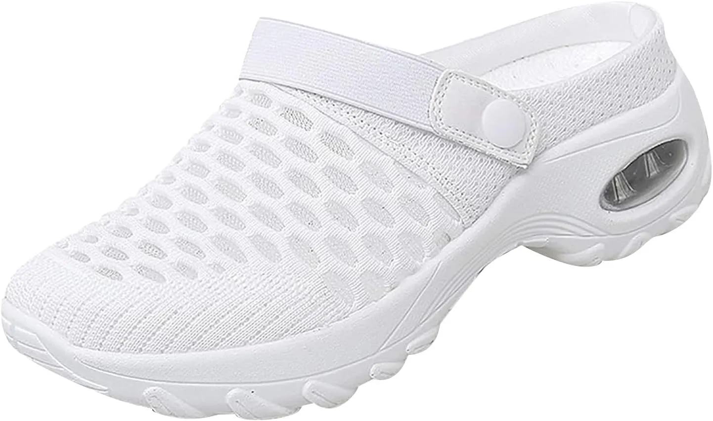 Cathalem Mules for Women 2024 Air Cushion Orthopedic Slip on Shoes Air Cushion Slip-on Diabetic Walking Shoes for Women
