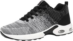 Cathalem Orthopedic Sneakers for Women Air Cushion Running Shoes Walking Shoes Mesh Gym Fashion Sneakers Athletic Comfortable
