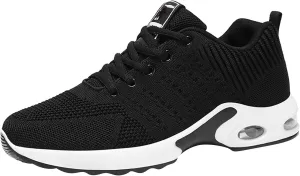 Cathalem Orthopedic Sneakers for Women Air Cushion Running Shoes Walking Shoes Mesh Gym Fashion Sneakers Athletic Comfortable