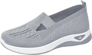 Cathalem Walking Shoes for Women, 2024 New Women's Woven Breathable Soft Sole Shoes Diabetic Shoes for Women