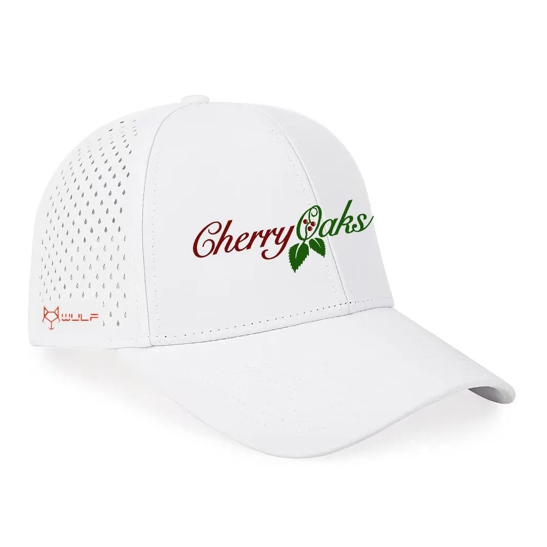 Cherry Oaks Icon Mesh White Golf Hat - The Ultimate Golf Companion (Copy)