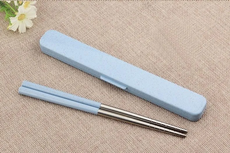 Chinese Style Portable Stainless Steel Chopsticks