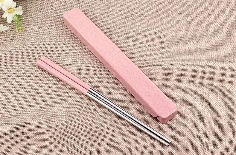 Chinese Style Portable Stainless Steel Chopsticks