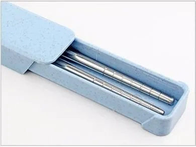 Chinese Style Portable Stainless Steel Chopsticks