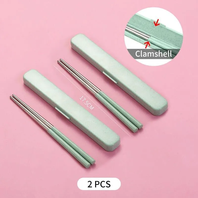 Chinese Style Portable Stainless Steel Chopsticks