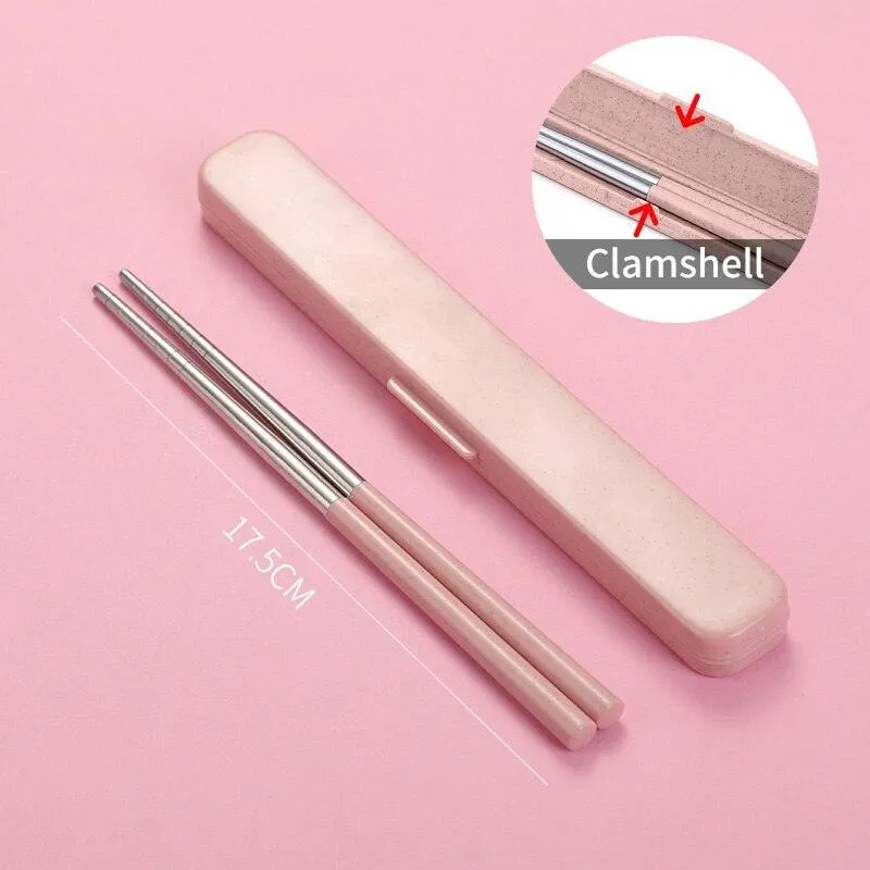 Chinese Style Portable Stainless Steel Chopsticks