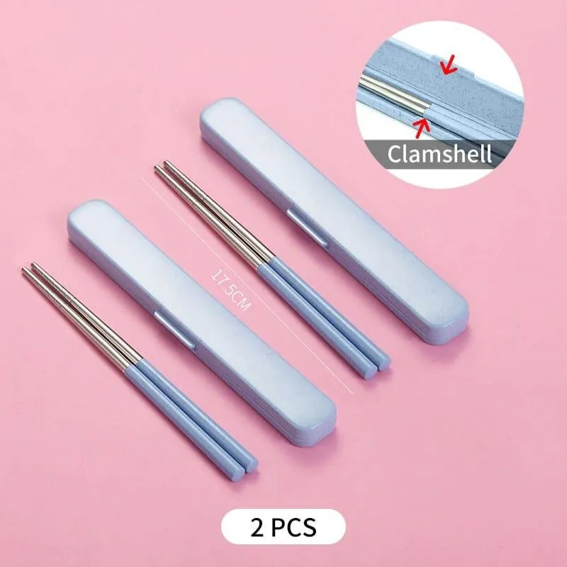Chinese Style Portable Stainless Steel Chopsticks