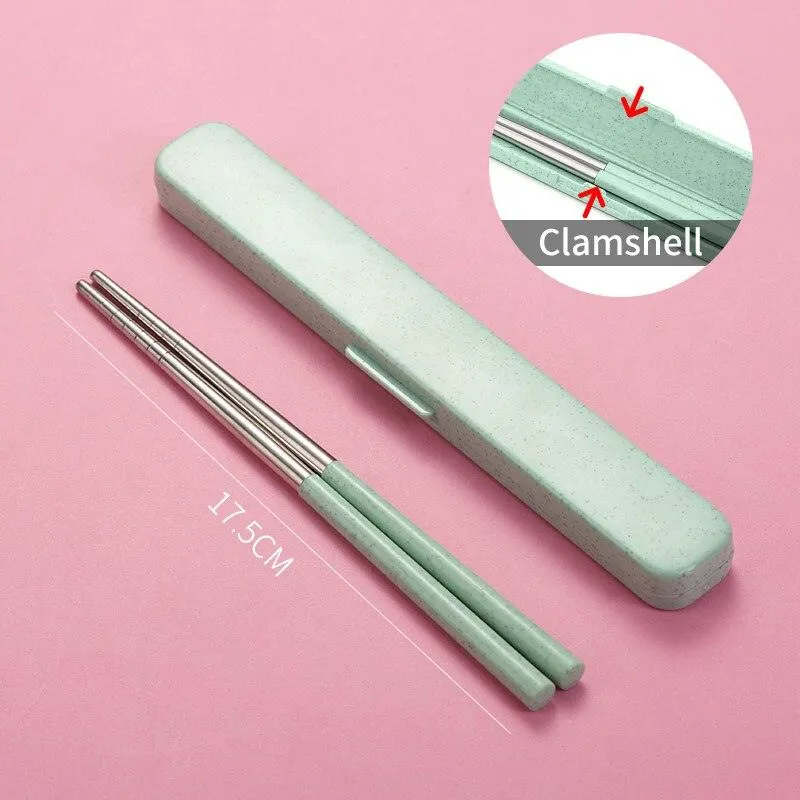 Chinese Style Portable Stainless Steel Chopsticks