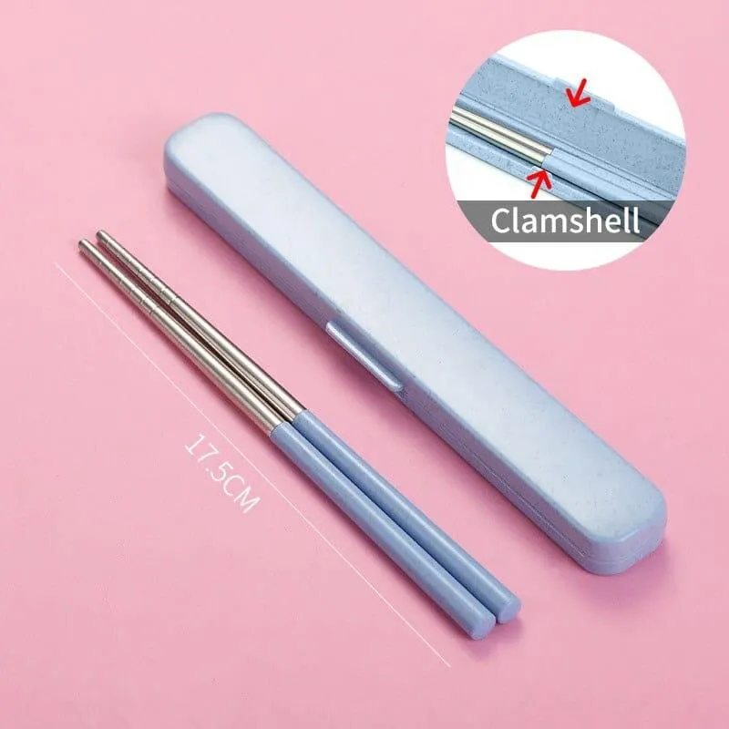 Chinese Style Portable Stainless Steel Chopsticks