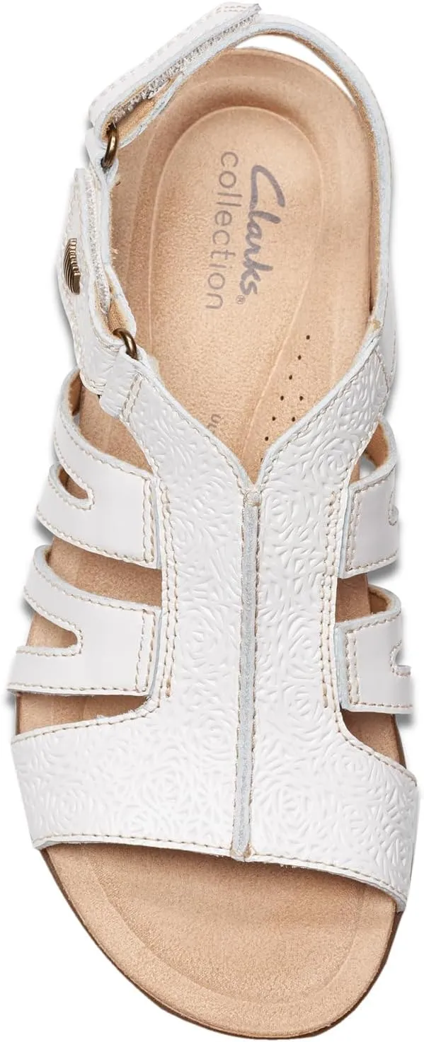 Clarks Women's April Belle Flat Sandal