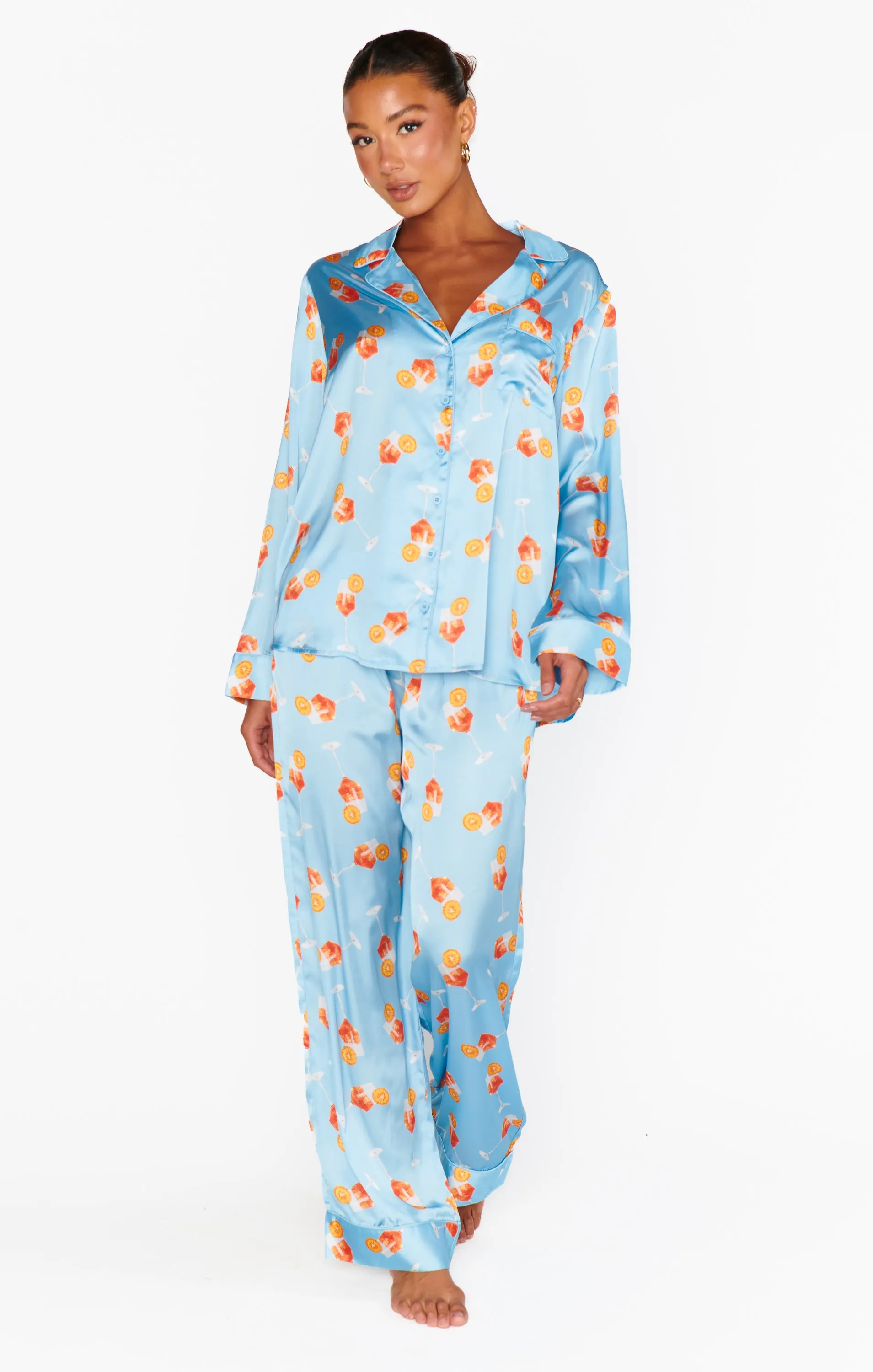 Classic PJ Set ~ Saint Spritz Silky