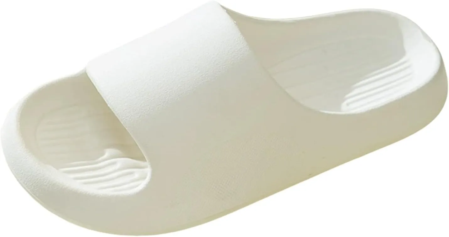 Cloud Slides Mens Bath Slippers Women and Men Shower Shoes Pillow Slippers Water Shoe Dry Quickly Open Toe