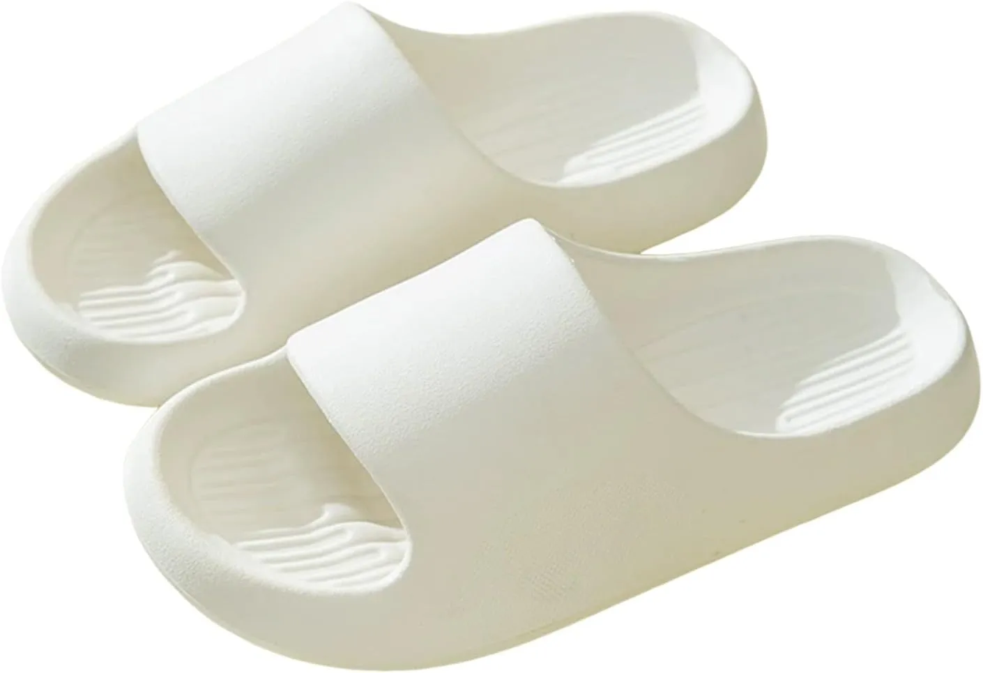 Cloud Slides Mens Bath Slippers Women and Men Shower Shoes Pillow Slippers Water Shoe Dry Quickly Open Toe