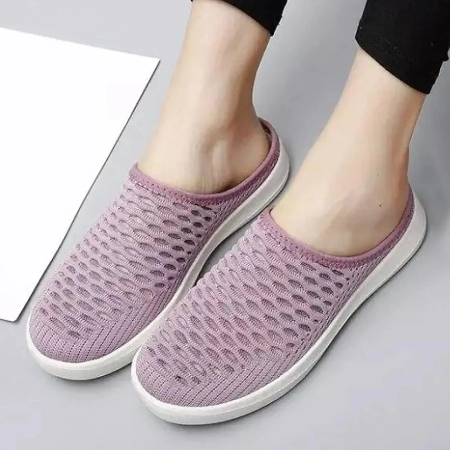 Comfortable Orthopedic Shoes for Women, Casual Sports Women Wide Width Breathable Walking Comfortable Slip on Sneakers, Non Slip Lightweight Shoes Arch Support Sneakers 