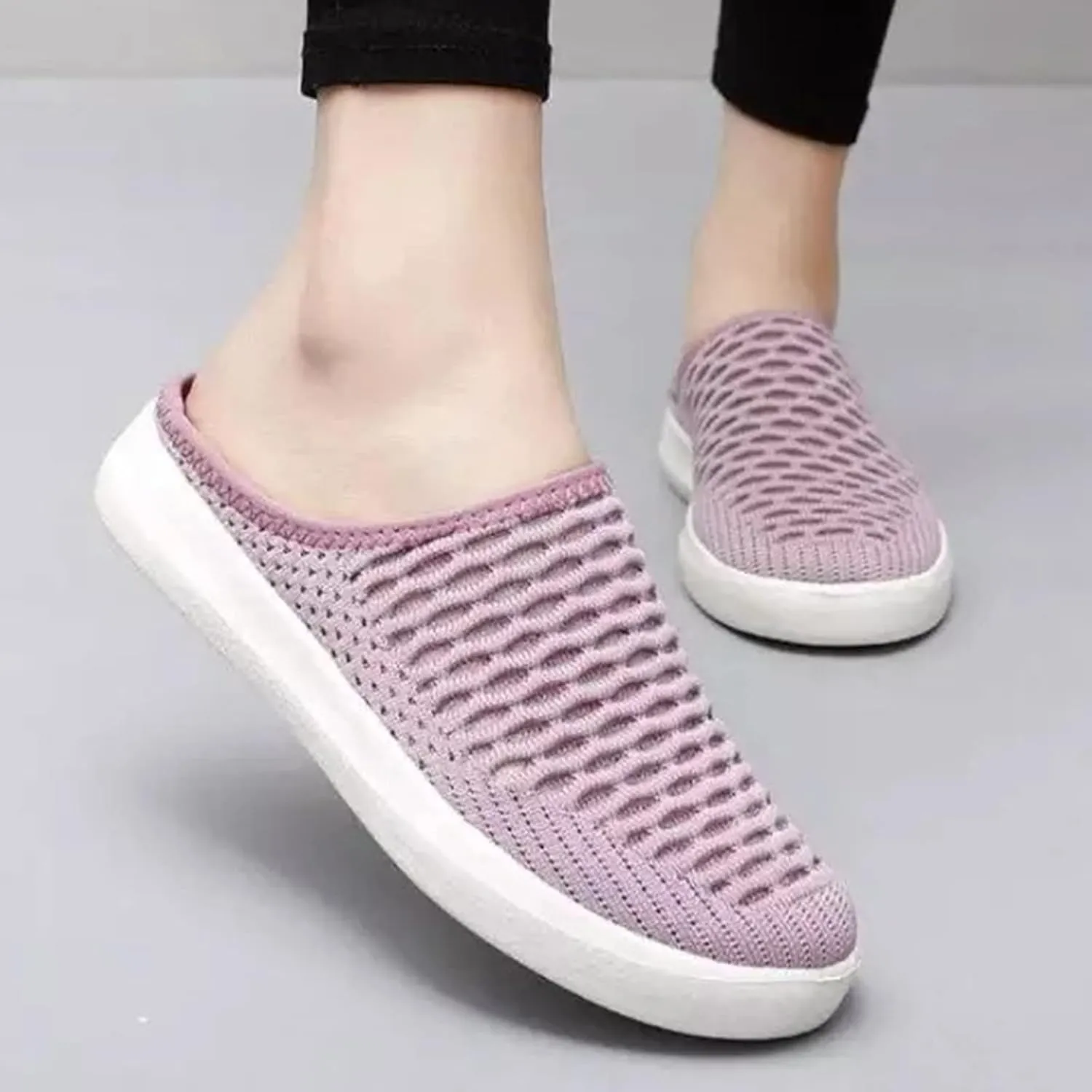 Comfortable Orthopedic Shoes for Women, Casual Sports Women Wide Width Breathable Walking Comfortable Slip on Sneakers, Non Slip Lightweight Shoes Arch Support Sneakers 