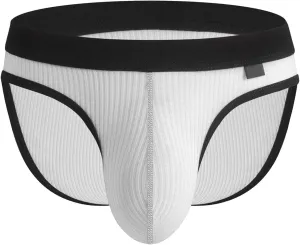 Cotton Briefs for Men Soft Comfort Underpants Low Rise Thread Underwear Fashion Breathable Shorts for Male