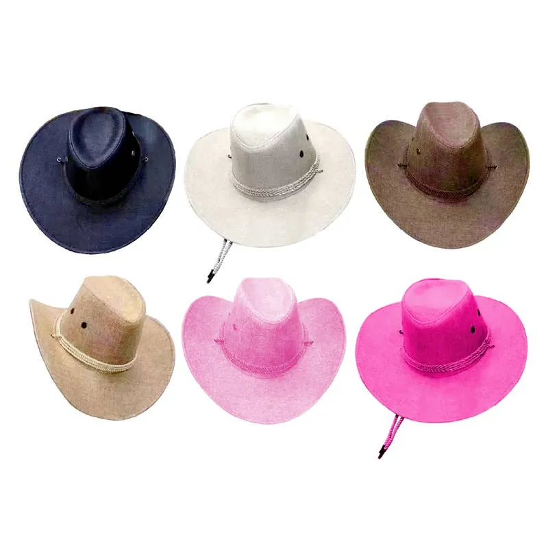 Cowboy Hats in 6 colors