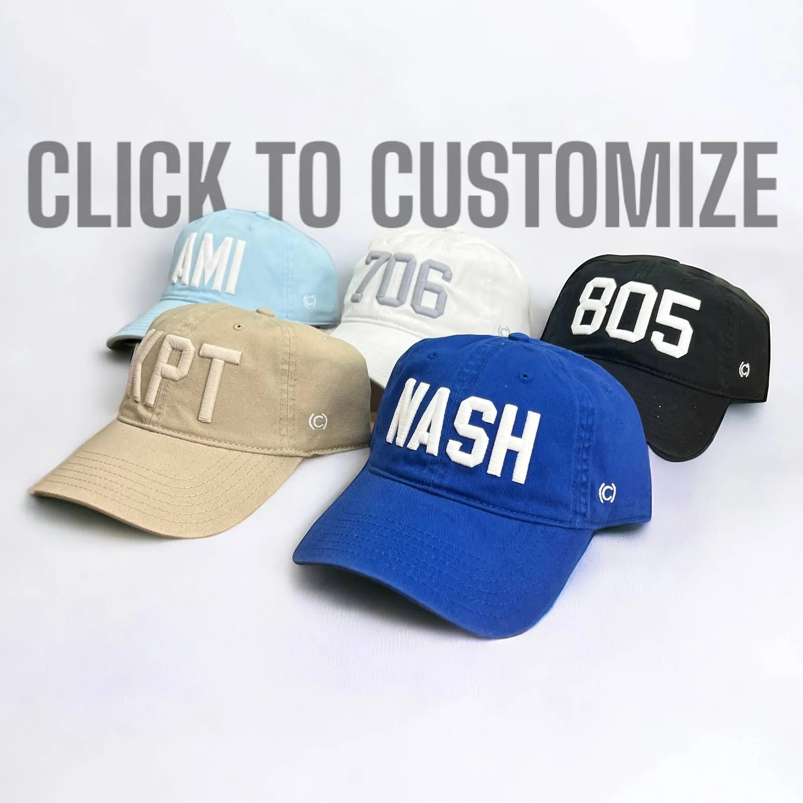 Dad Hats - Customizable